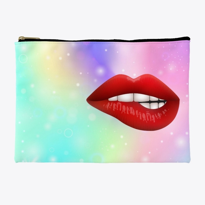 ♍♍♍ Virgo Women Lips Bite Pouch