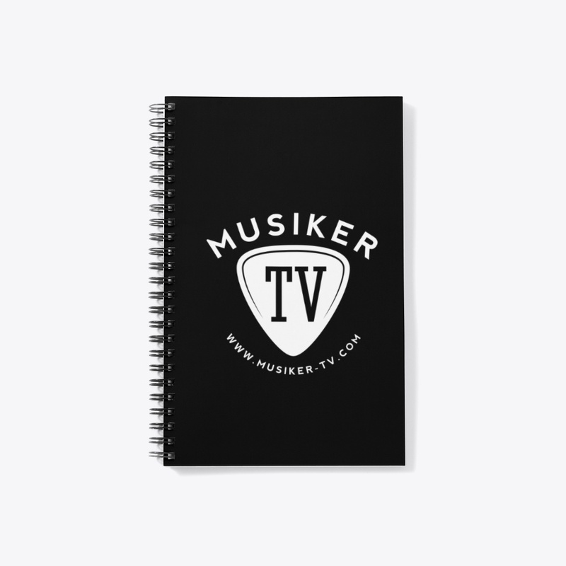 Musiker TV Logo Black T-Shirt