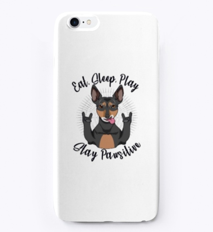 Eat. Sleep. Play.  Stay pawsitive
