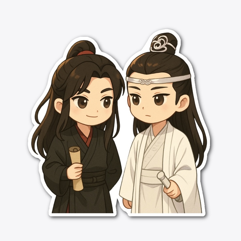 Wei Wuxian & Lan Wangji Chibi Duo
