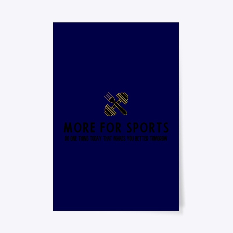 more for sports