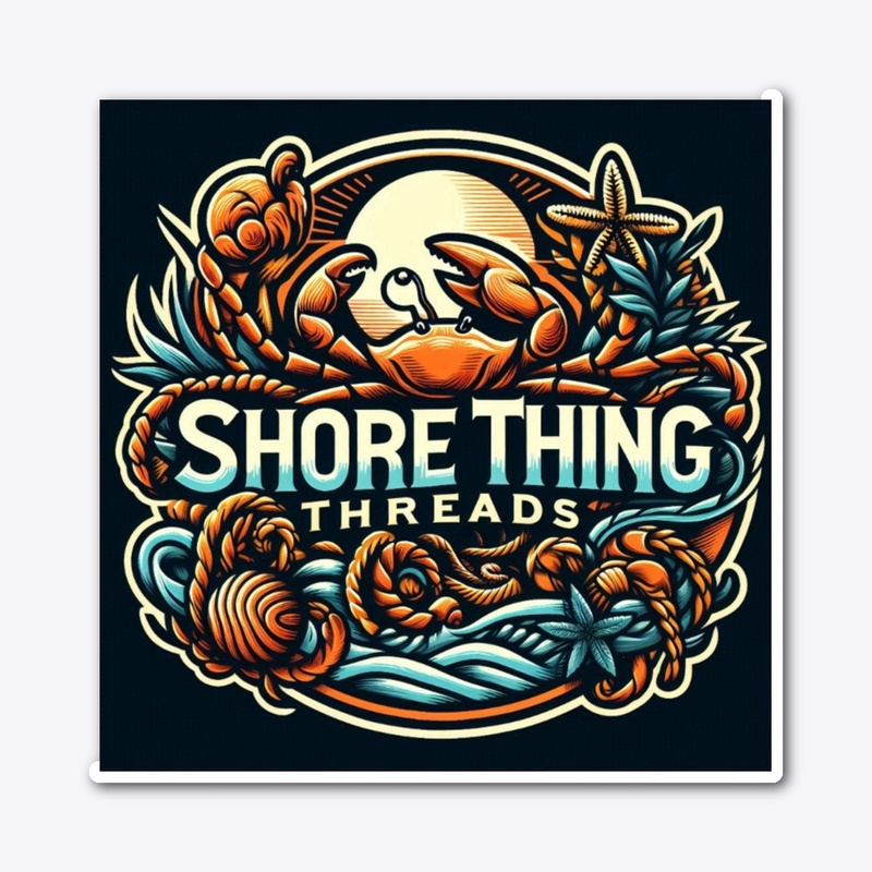 Shore Thing Threads - Crab Logo