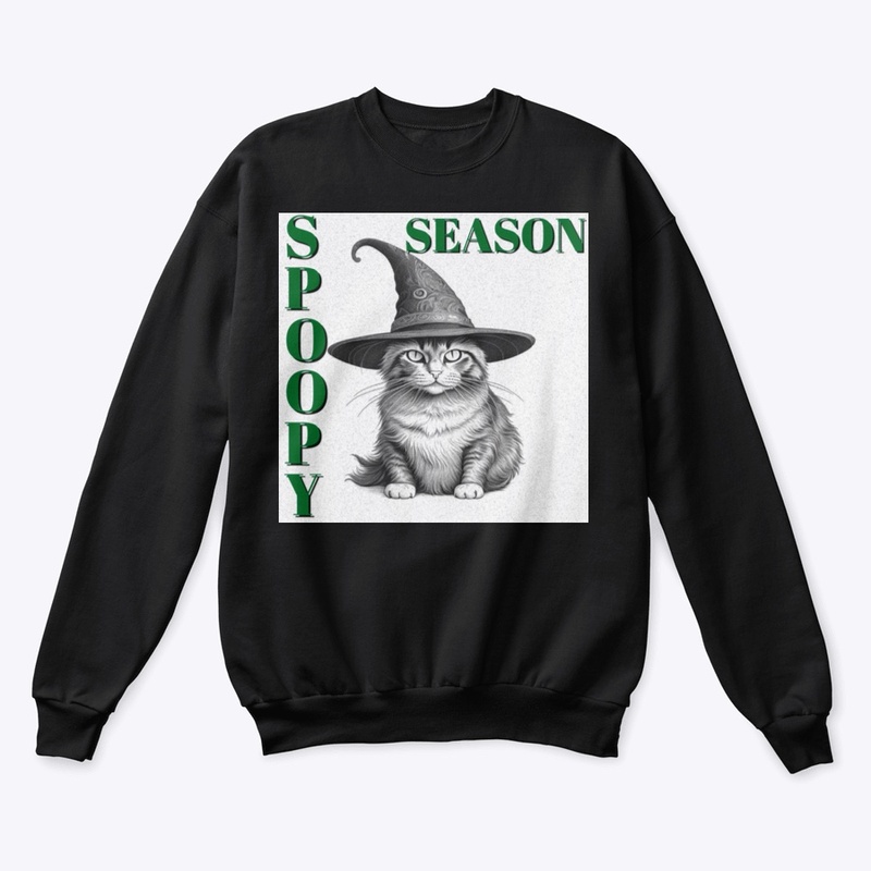 Spoopy Season Cat Witch
