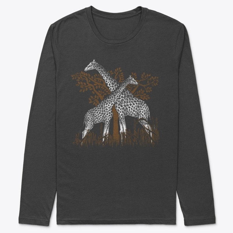 Safari Animal - Giraffes Drawing