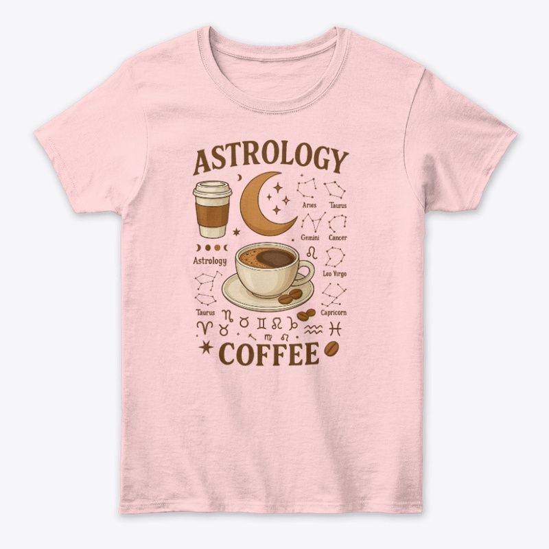 coffee-themed t-shirt design