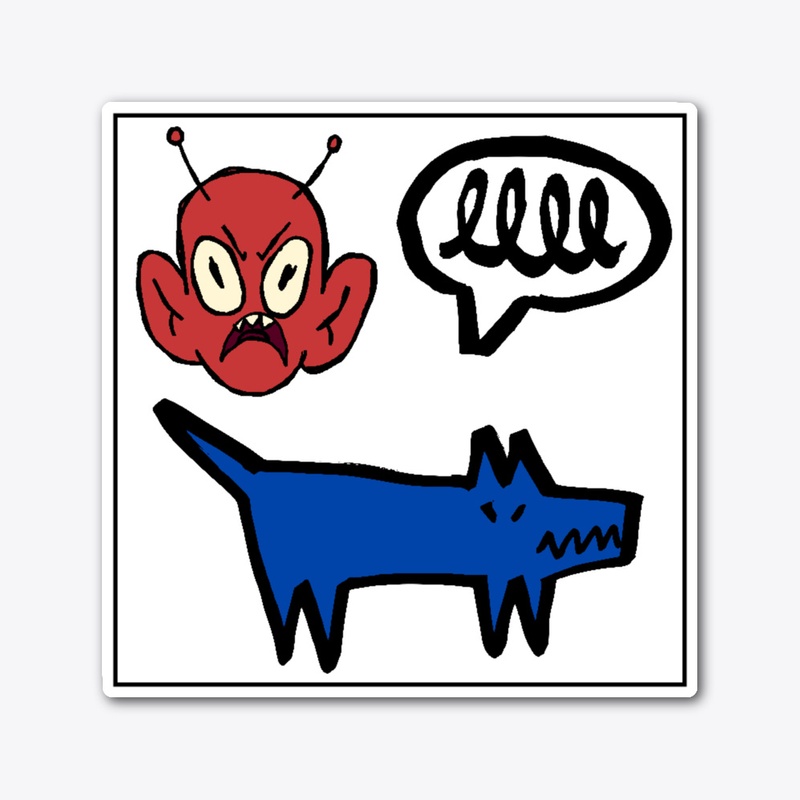 animal sticker sheet