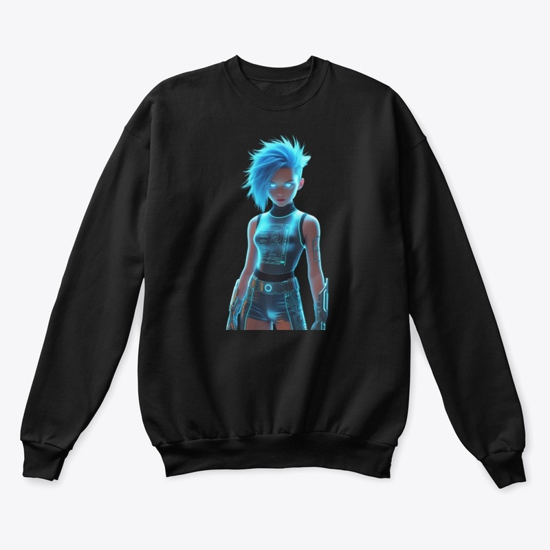 Neon  Pure Cotton Sci-Fi Style Design 