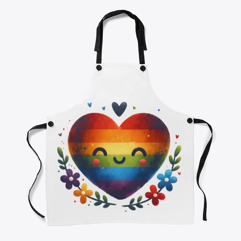 Folk Art Heart Pride Month LGBTQ