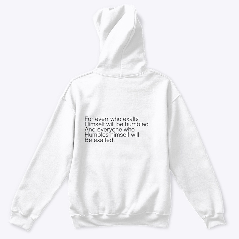Hoodie with a Jesus quote 