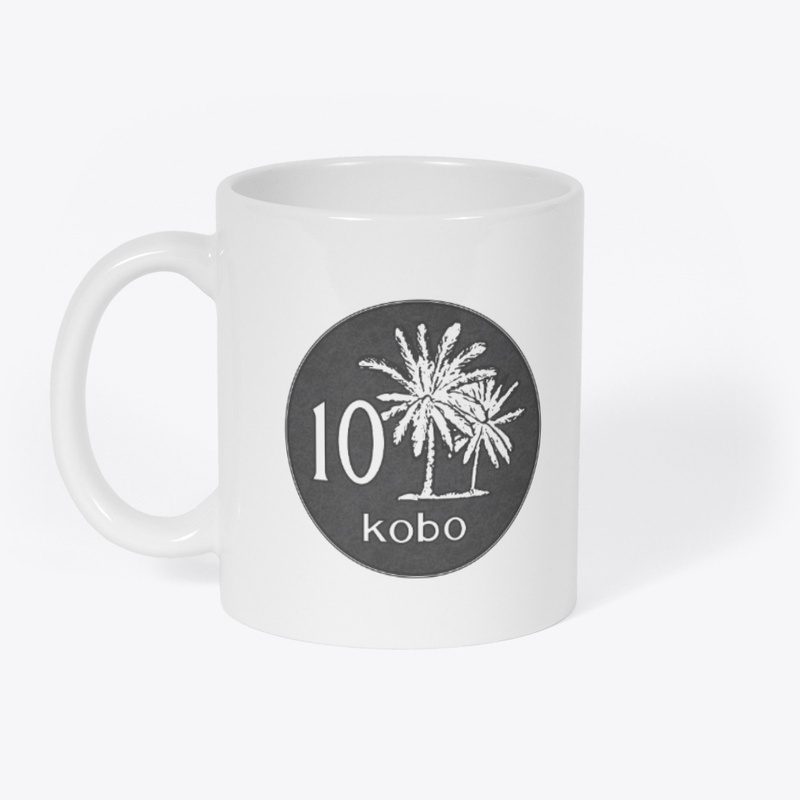 10 Kobo Coin (Monochrome)