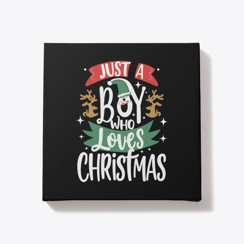 Just a boy who loves christmas,