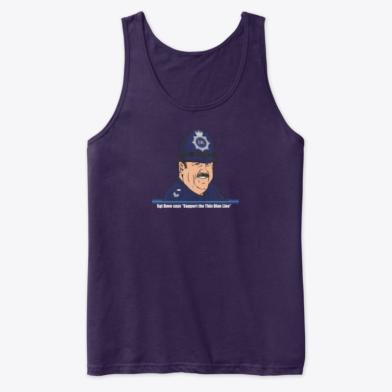 Sgt Dave Thin Blue Line Vest Top 2