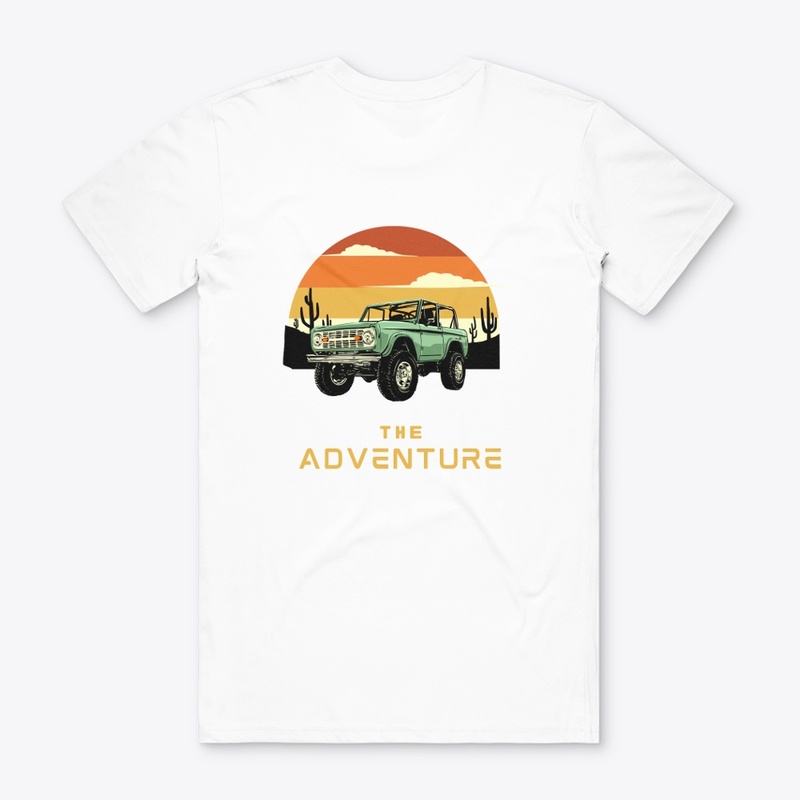 "The Adventure": Vibrant Graphic T-Shirt