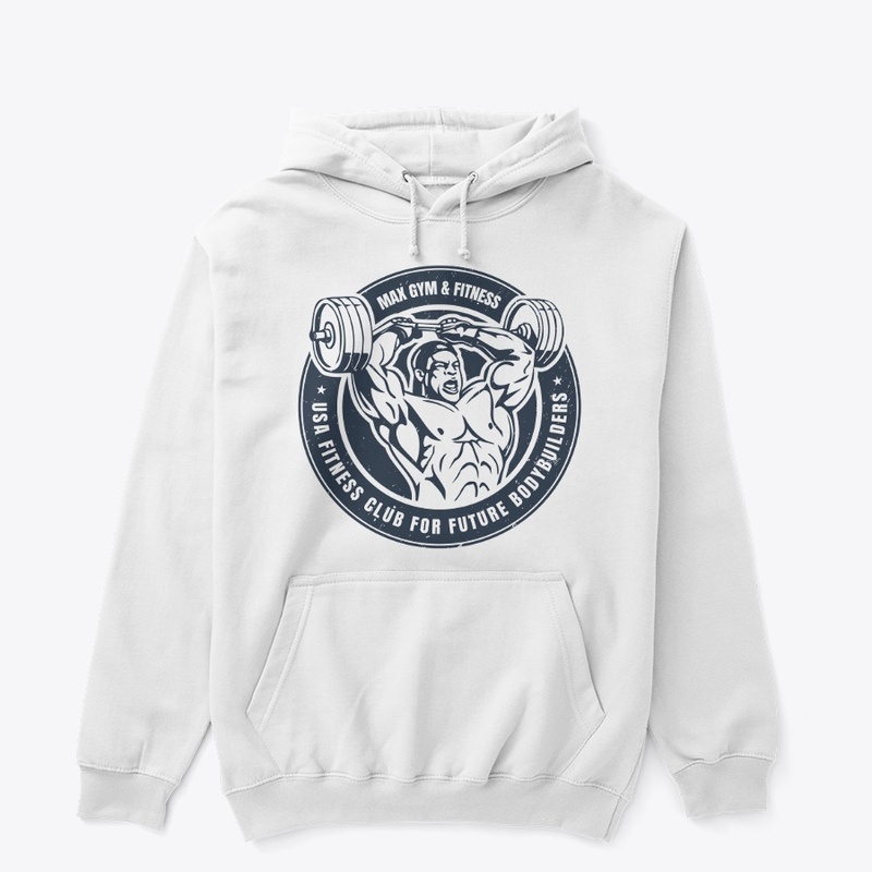 Gym Hoodie and T-shirt Design