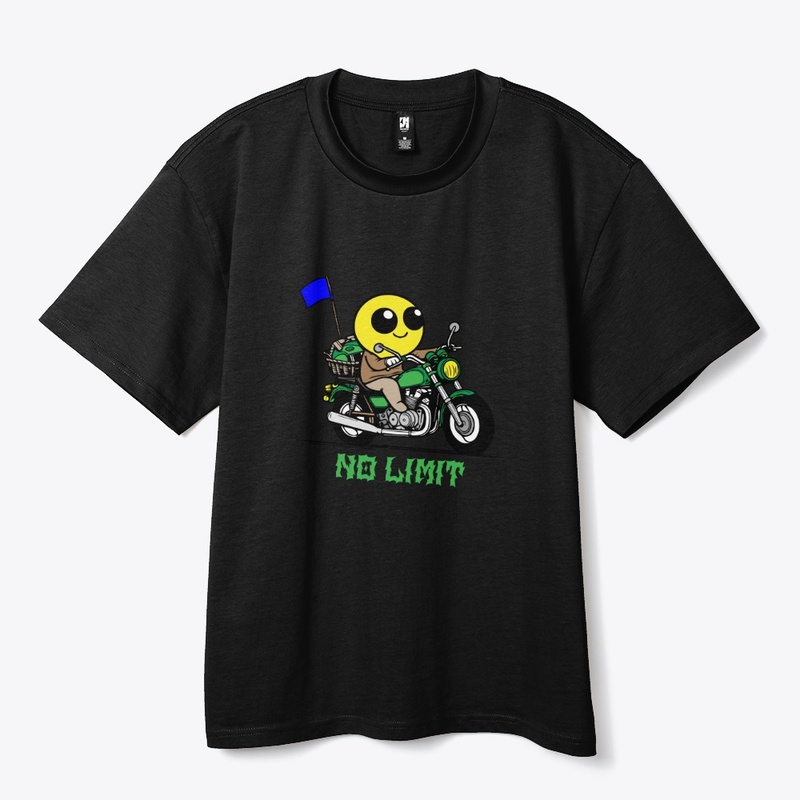 smiley face biker adventure