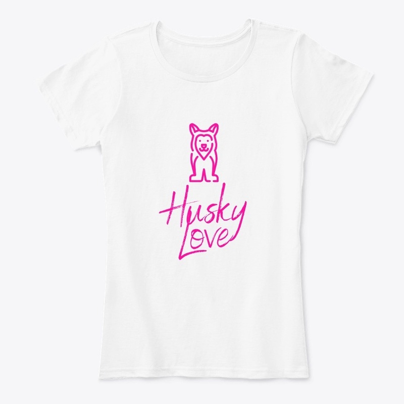 Husky Love Dog Design