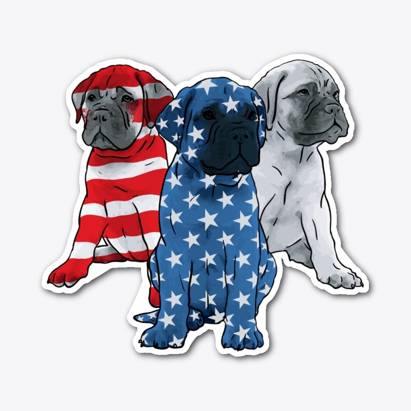 4th Of July Bullmastiff Lover Gift