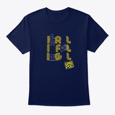 Irl/Ifl/Igl Navy T-Shirt Front