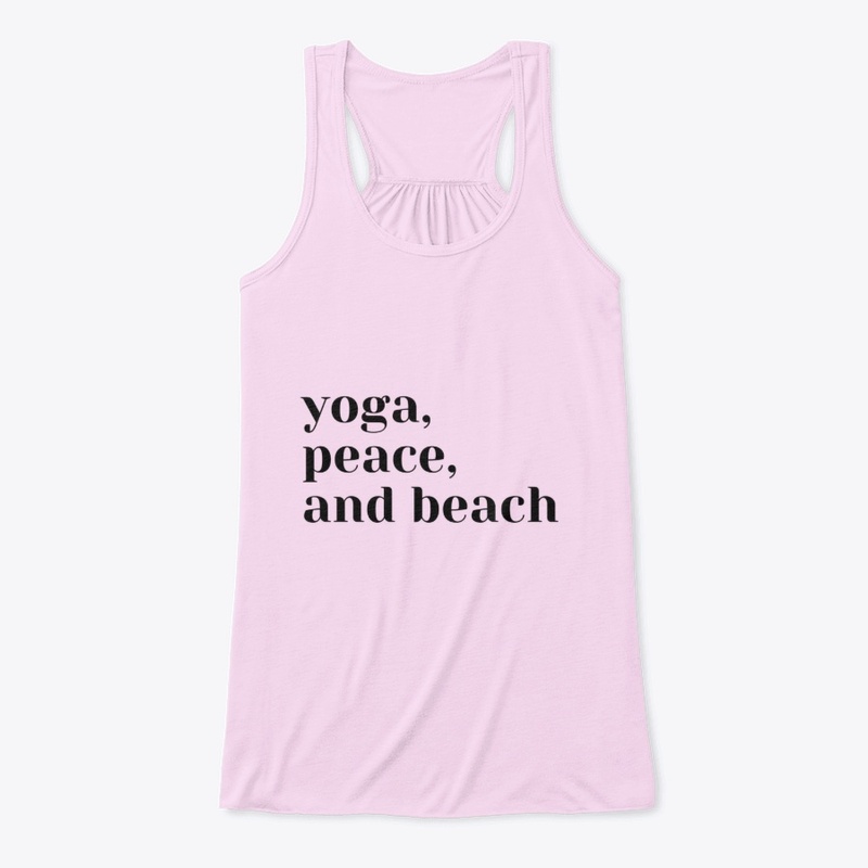 yoga#peace#beach#workout#t-shirt