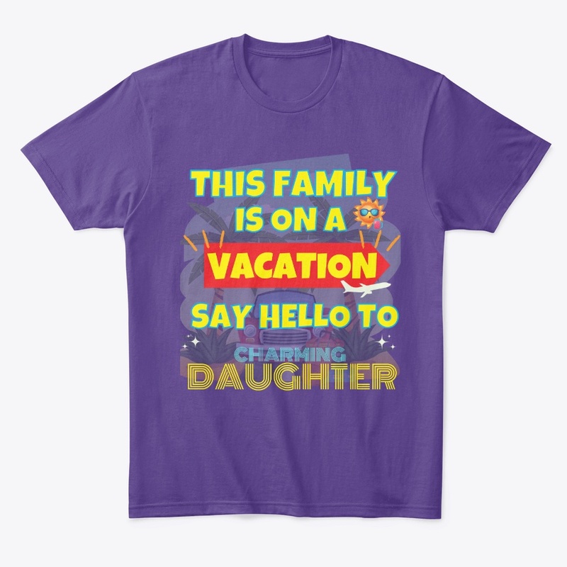 This Family on a Vacay Charming Daughter