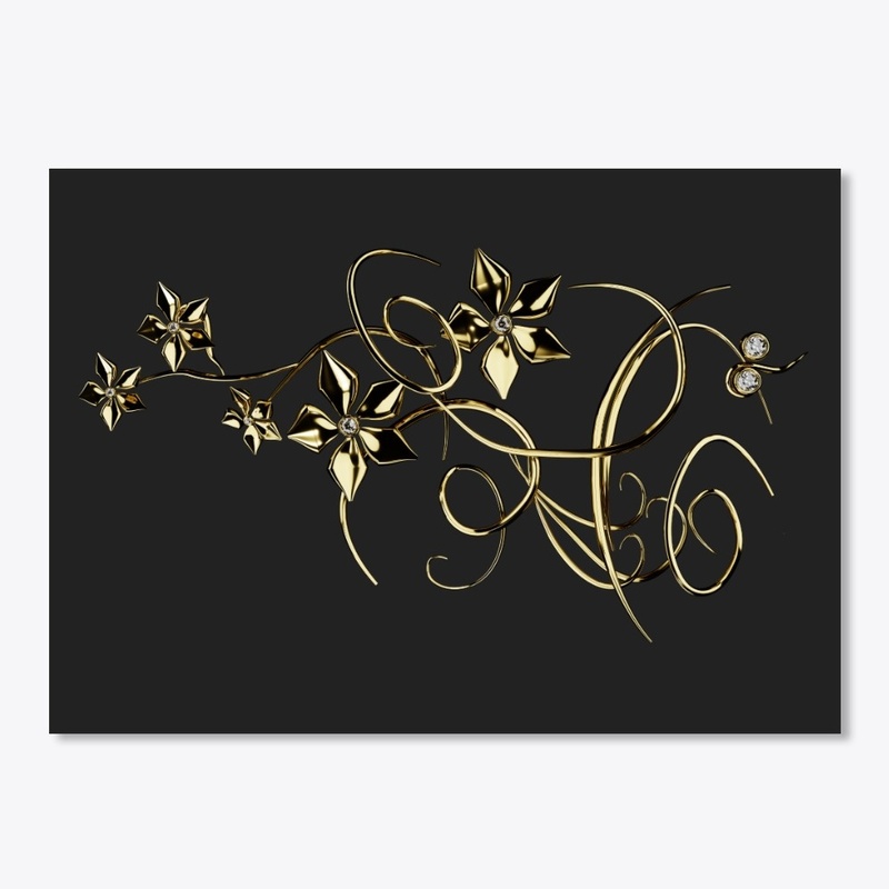 Golden Flowers