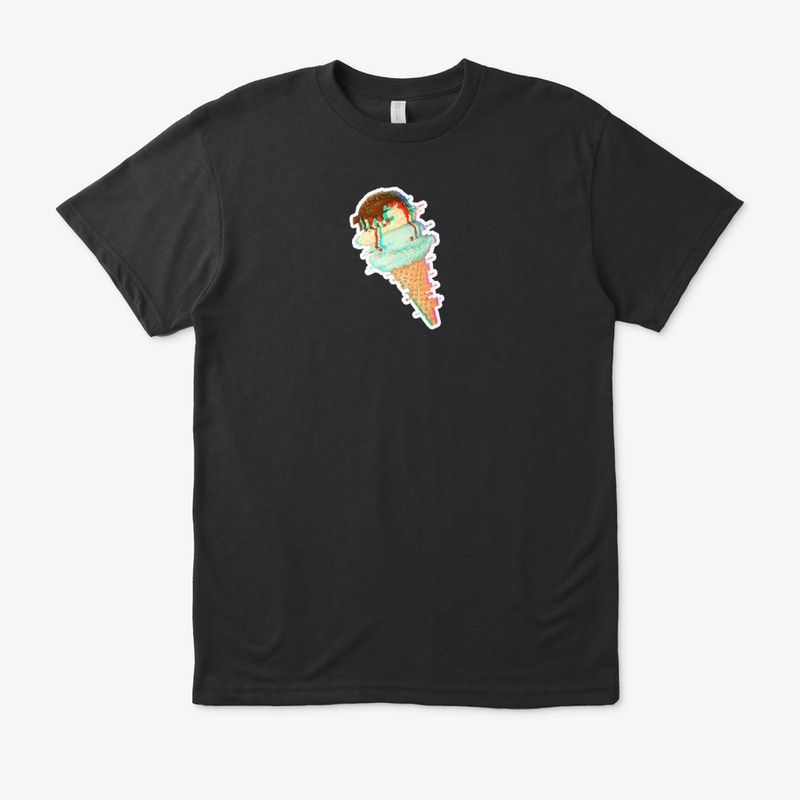 Glitchy Ice Cream Cone