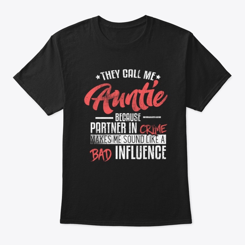 Call Me Auntie Aunt Family Gift T Shirt