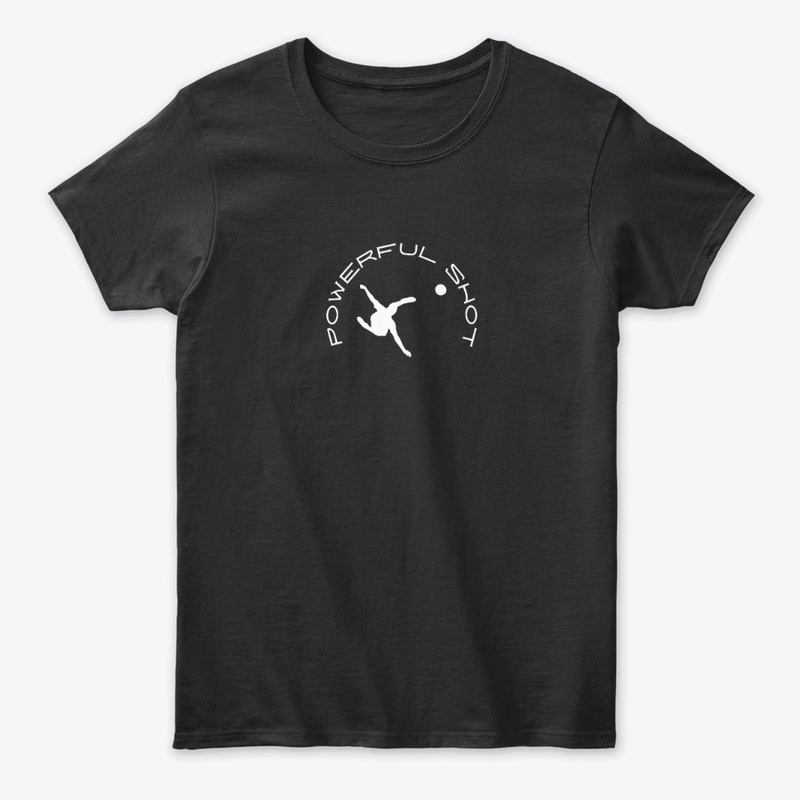 Soccer: Powerful Shot 5 White Logo