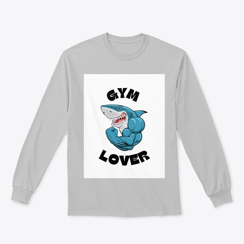 Jaws of Fitness: Shark Gym Lover Tee