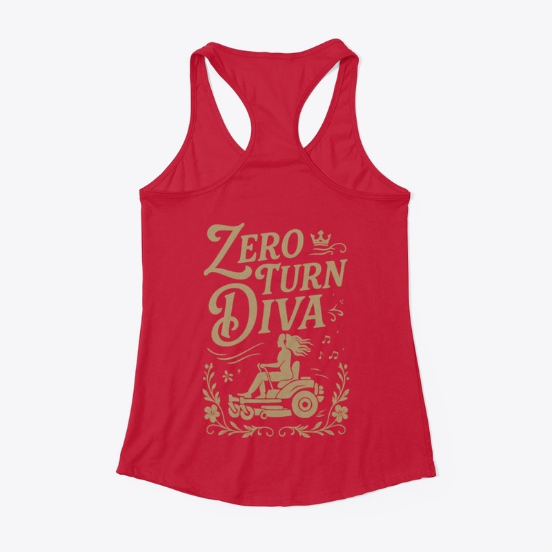 Zero Turn Diva – Queen of the Lawn