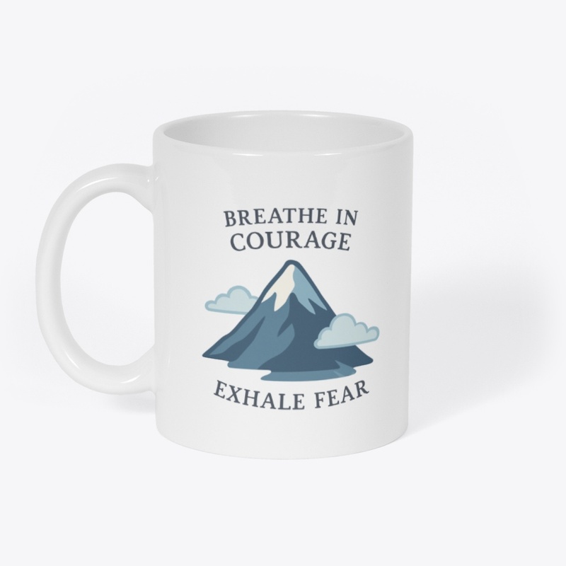 Breathe In Courage Tee