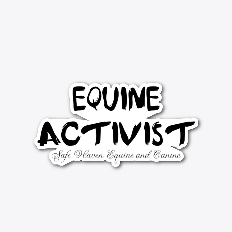 Equine Activist Sticker