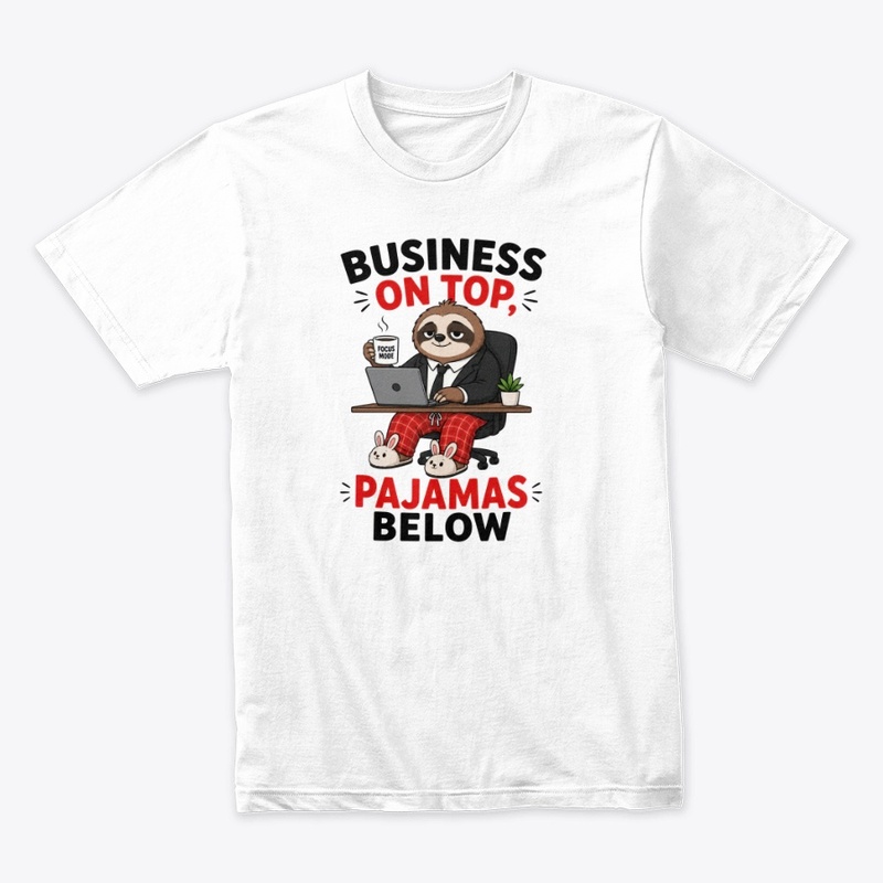 Business On Top Pajamas Below