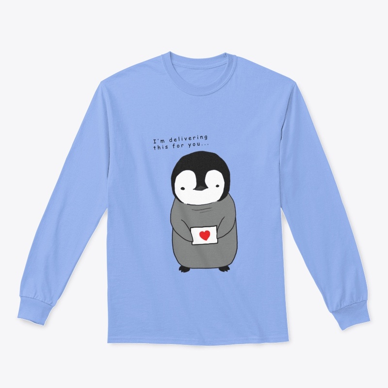 Love Letter - Cute Baby Penguin Design