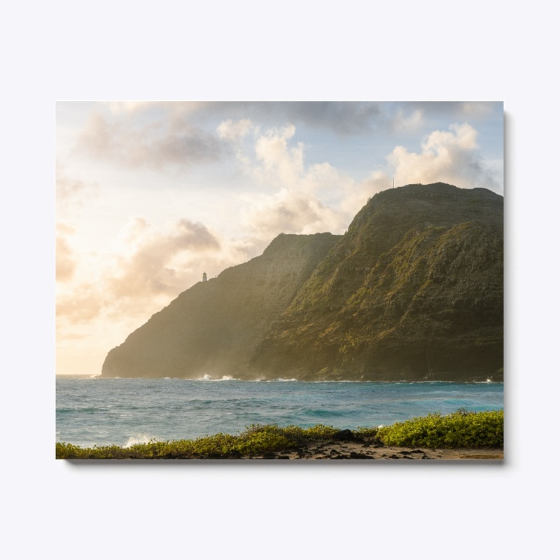 Hawaiian Coast at sunrise