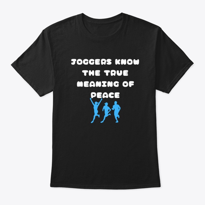 Joggers know the true meaning of peace 