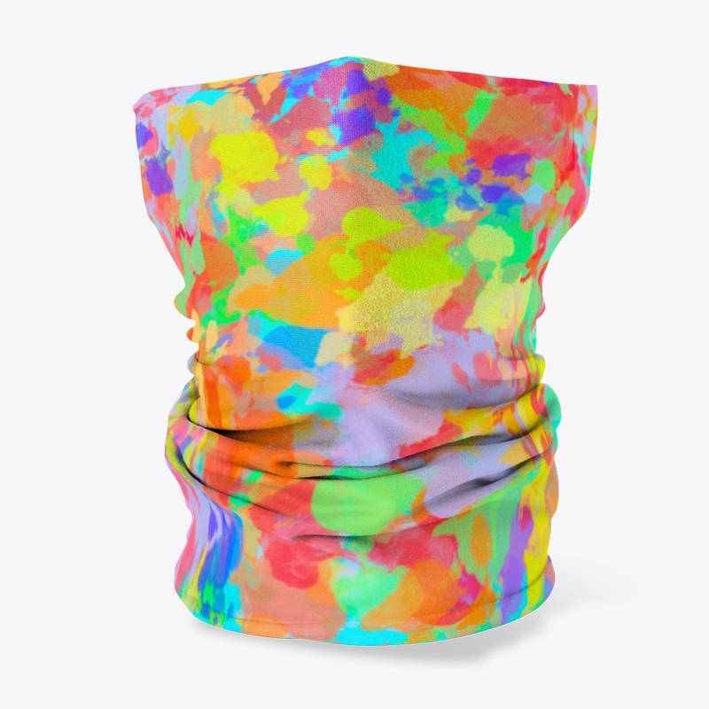 Rainbow Neck Gaiter