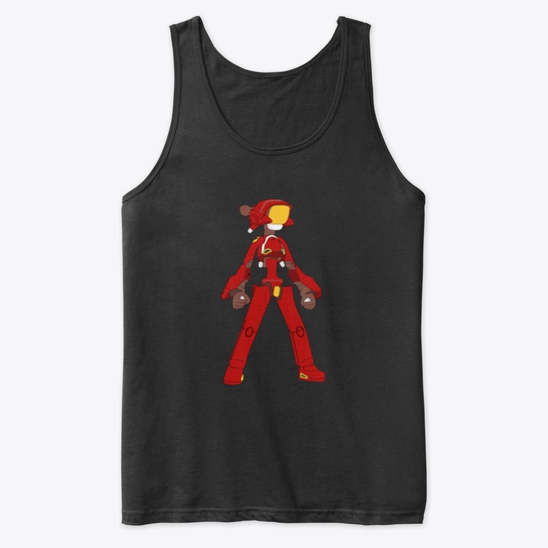 FLCL Canti Red Robot