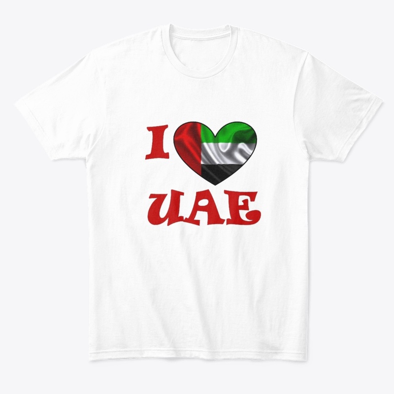 I love UAE T-shirt design