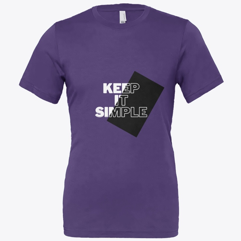 keep it simple 
