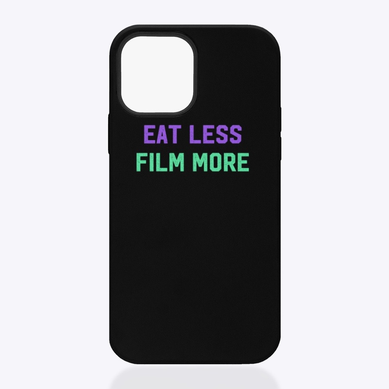 Eat Less Film More design