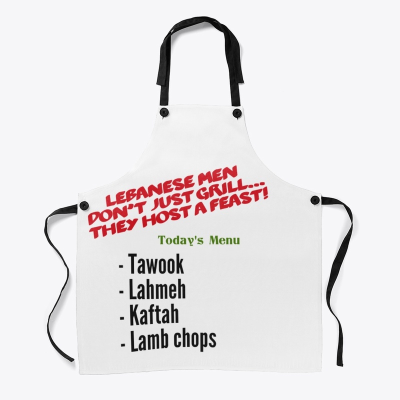 Lebanese Men Apron / Grill
