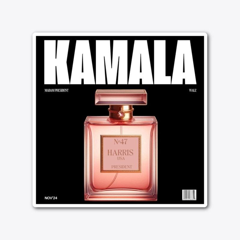 Kamala For President Pink and Gold 1