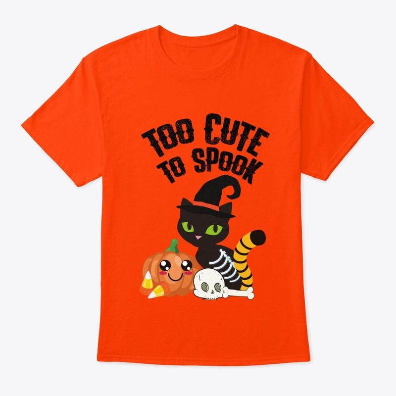 Cute Halloween Pumpkin Black Cat