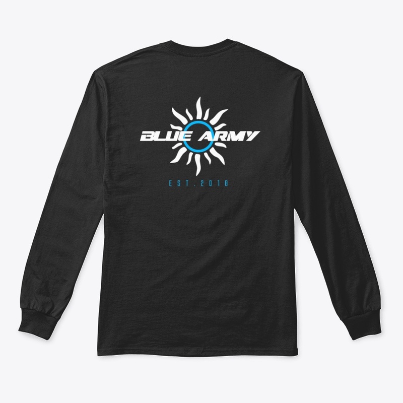 BA LONG SLEEVE - WHITE BACK PRINT