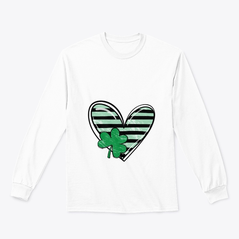 St Patrick's Day heart t shirts