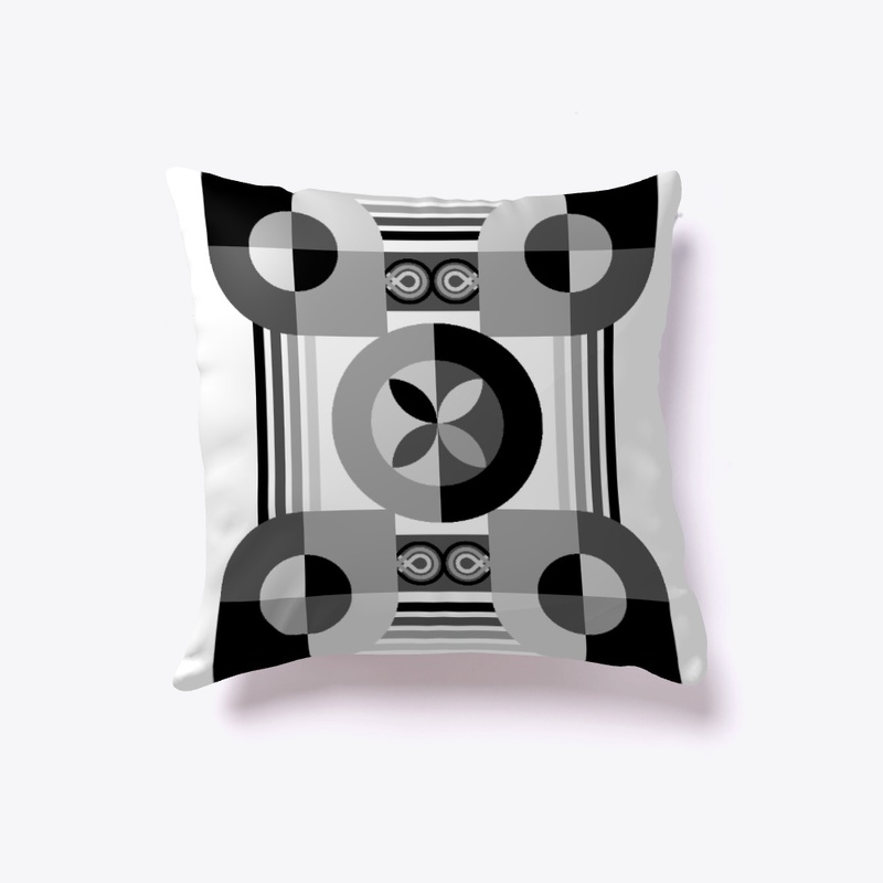 Tribal Geometric design monochromatic