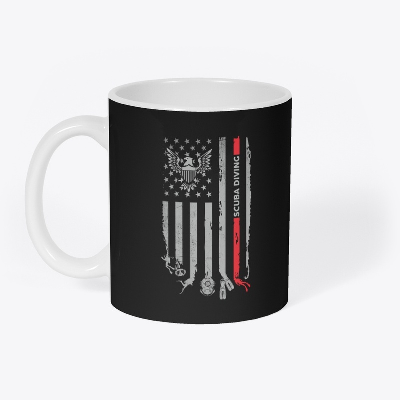 American Scuba Diver Hoodie 
