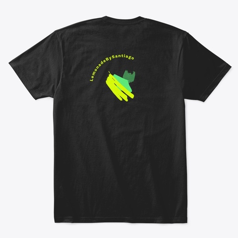Santi's Lemon Black Camiseta Back