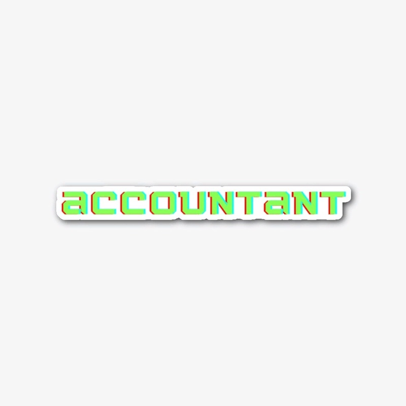 Accountant glitch text